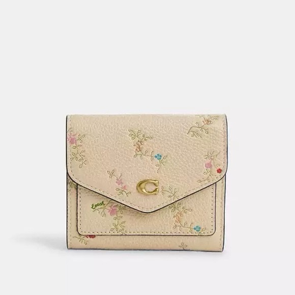 Coach Wyn Small Wallet With Antique Floral Print - Picture 1 of 4